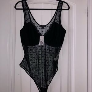 Black Lace Bodysuit